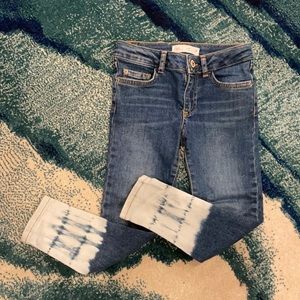 Zara - Dip tie dyed denim - Size 6 (116cm)